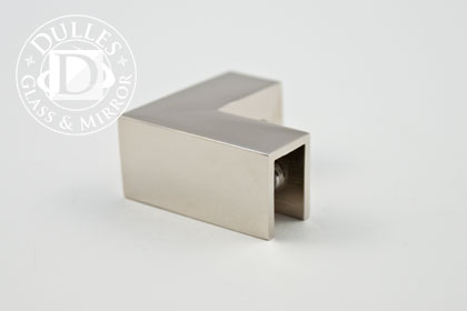 90-Degree Sleeve Over Glass Clamp