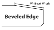 Beveled Polish Edge