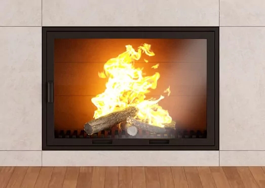 NeoCeram Fireplace Glass