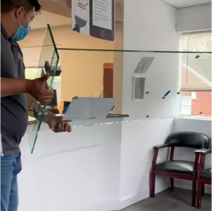 Installing the Glass Guard