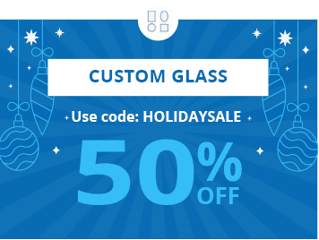 50% Off Replacement Glass