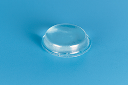 Clear Rubber Desk Bumpers 12.7mm x 3.5mm Cylindrical