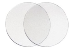 SPACERS/ CUSHIONS 30 GLASS TABLE TOP 3/4" CLEAR DISKS 