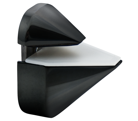 Black Adjustable Shelf Bracket