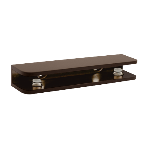 Oil Rubbed Bronze Rectangular Glass Shelf Bracket