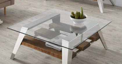 10 Ways to DIY Unique Glass Tables