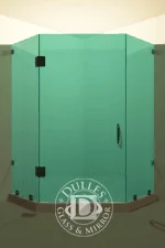 Neo-Angle Frameless Shower Doors