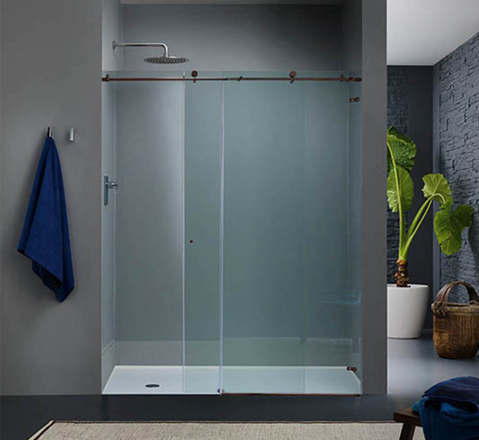 Custom Sliding  Glass  Shower  Doors Dulles Glass  and Mirror