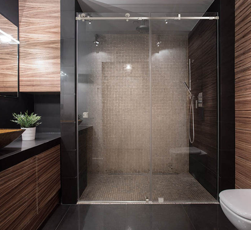 Custom Sliding  Glass  Shower  Doors Dulles Glass  and Mirror